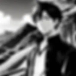 A vibrant manga panel showcasing rich storytelling