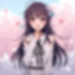 Anri's emotional expression reflecting her inner turmoil