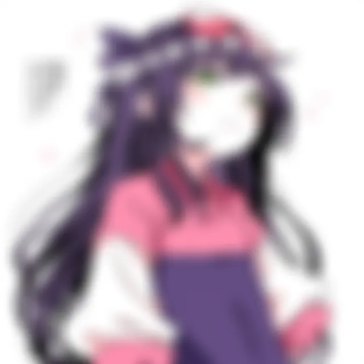 A captivating illustration of Aya Takano's signature style, showcasing her unique art techniques.