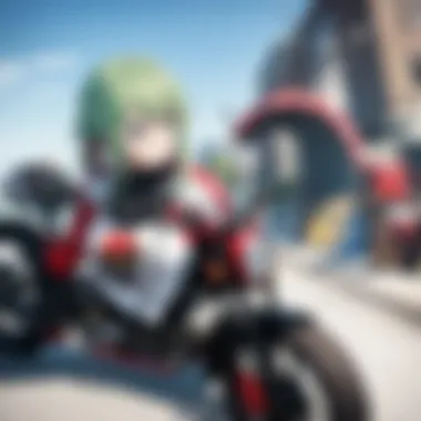 An intricate close-up of a motorcycle showcasing its mechanical details and design, symbolizing the essence of bike culture.