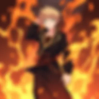 Asta showcasing his determination in a pivotal moment.