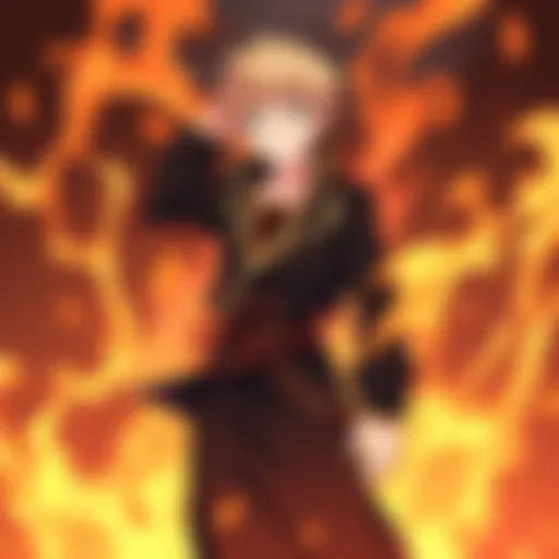 Asta showcasing his determination in a pivotal moment.