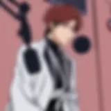 Behind the Scenes of Bleach's Dubbed Voice Acting Voice actors performing in a studio