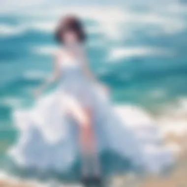 Dynamic representation of character development in the narrative of Bloom Into You