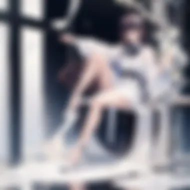 Artistic representation of identity exploration within Bloom Into You