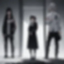 A digital representation of emotions illustrating the experience of BPD.