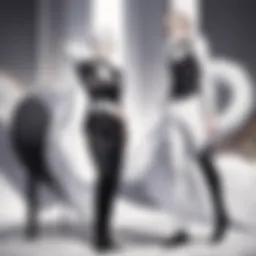 A sophisticated butler character in a refined setting, embodying elegance and service.