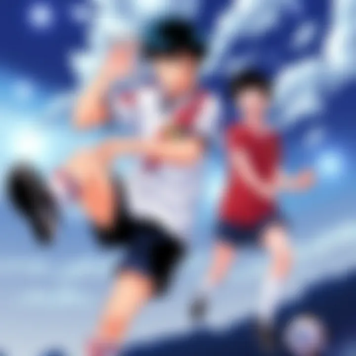 Thematic representation of friendship and rivalry in Captain Tsubasa