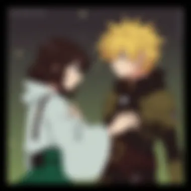 Key character dynamics illustrated through their interactions