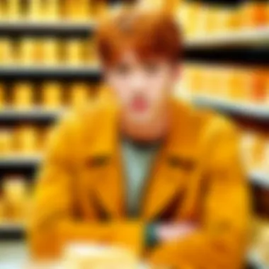 Character Depth in Cheese in the Trap Artistic representation of the main character from Cheese in the Trap, showcasing their emotional depth.