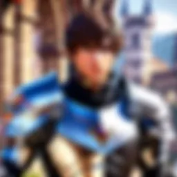 A captivating scene from Chivalry of a Failed Knight showcasing the protagonist in action