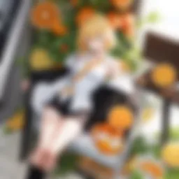A vibrant citrus fruit arrangement symbolizing the essence of the manga.