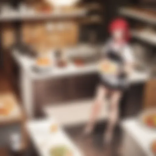 Exploration of culinary artistry in Food Wars