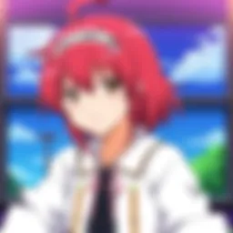 An iconic scene from a popular English dubbed anime series