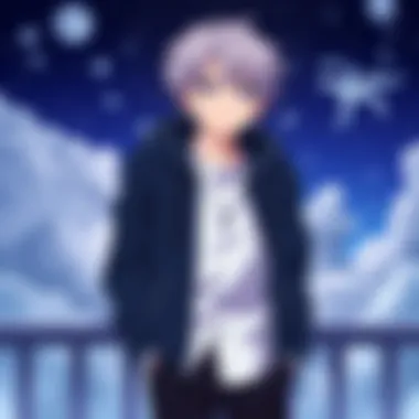 A thematic representation of a thought-provoking anime storyline