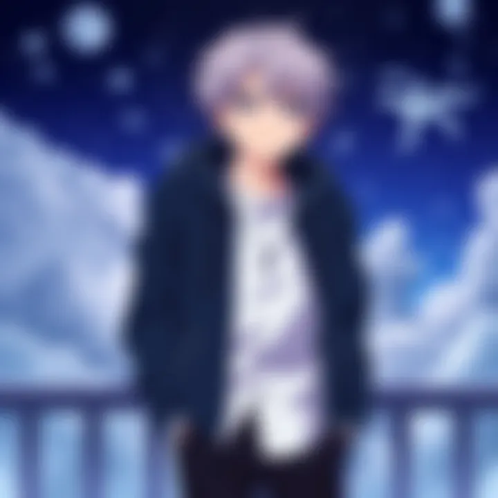 A thematic representation of a thought-provoking anime storyline