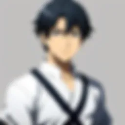 Concept art showcasing unique anime character designs