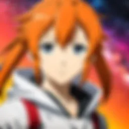 A visual representation of anime characters showcasing the difference between subbed and dubbed content