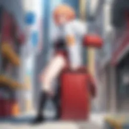 Epic battle scene from a popular anime series