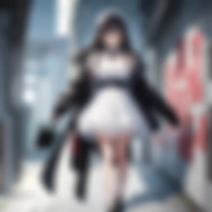 A side-by-side comparison of a character's portrayal in original audio and in dubbed format