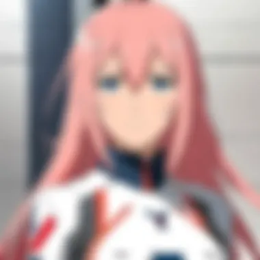 Artistic Style of Darling in the Franxx A detailed illustration showcasing the unique art style of the manga.