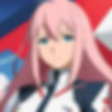 Epic Battles in Darling in the Franxx An artistic portrayal of a pivotal battle scene from the series.