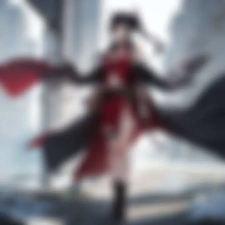 Artistic depiction of the episode's thematic elements