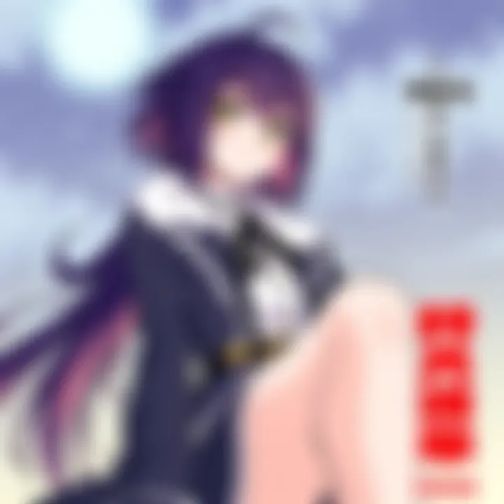 Illustration showcasing the main characters of DNAngel