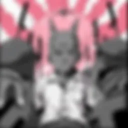 A captivating scene showcasing the dark and surreal world of Dorohedoro.