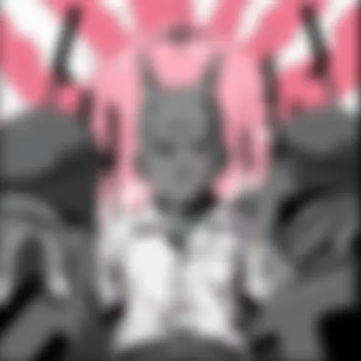 A captivating scene showcasing the dark and surreal world of Dorohedoro.