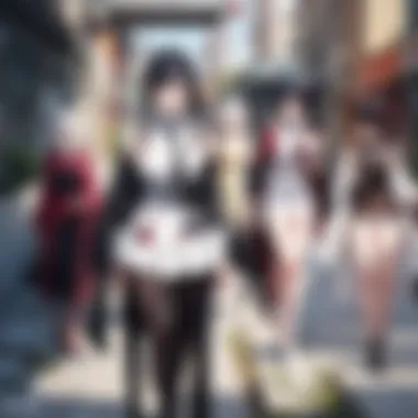 Character Evolution in English Shippuden Visual exploration of character evolution throughout the series