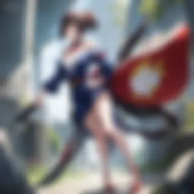 Thematic Richness of Classic Anime A visual representation of the thematic richness found in classic anime
