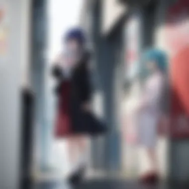 Iconic Anime Moments A vibrant collage of iconic moments from various essential anime titles available on Funimation.