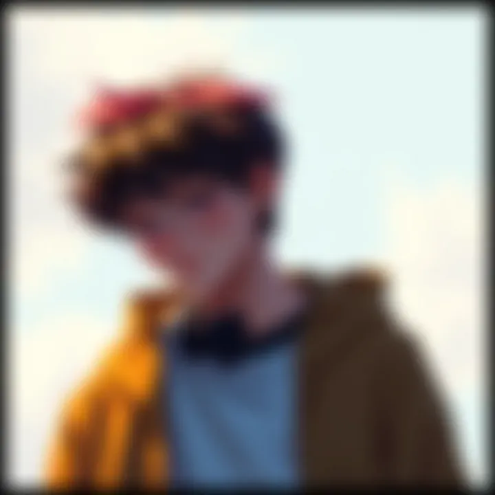 Emotional Journey of the Main Character An artistic representation of the main character's emotional journey.