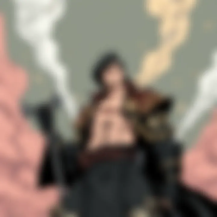 Guts: The Relentless Warrior A captivating scene illustrating Guts in action