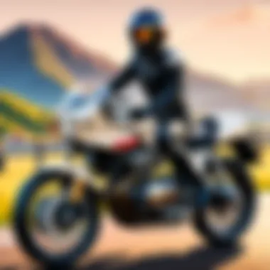 Iconic Motorcycles in Anime Iconic anime motorcycles showcasing design elements