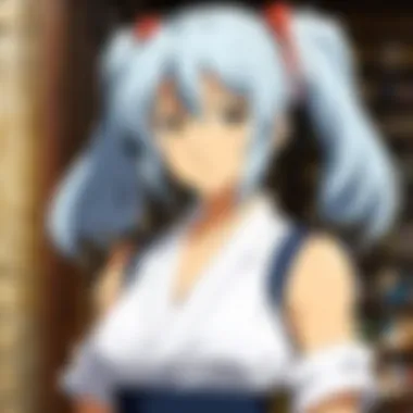 A visual representation of personality types linked to popular anime series
