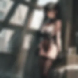 Roberta in her initial servant role, showcasing loyalty and dedication.