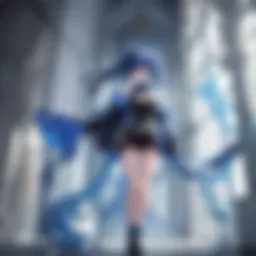 Dynamic scene depicting the competitive spirit of Blue Lock