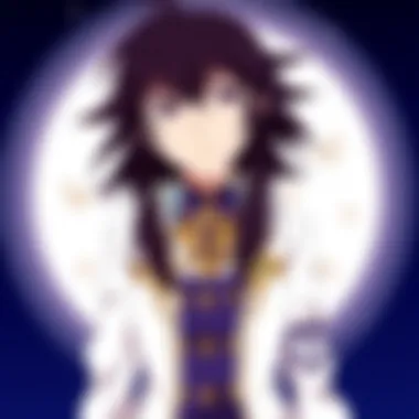 Dramatic scene depicting the conflict in Code Geass