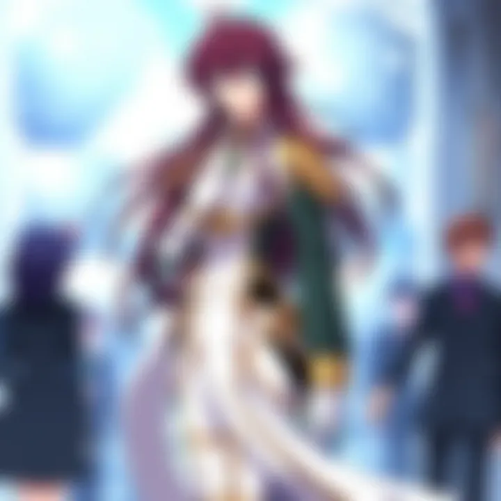 Artistic representation of thematic elements in Code Geass