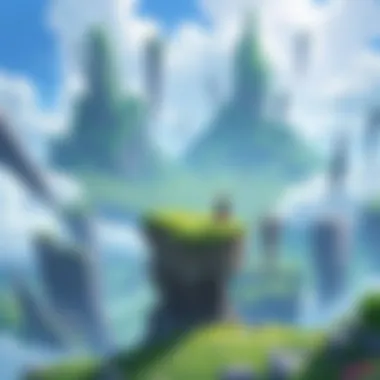 A detailed representation of the Soul Land 2 universe, showcasing its vibrant landscapes and mystical elements.