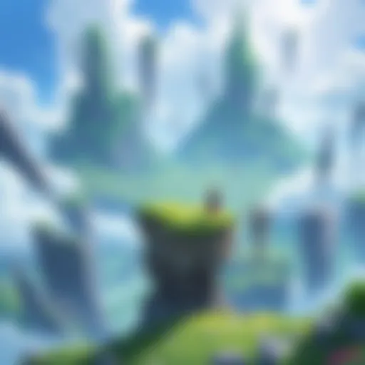 A detailed representation of the Soul Land 2 universe, showcasing its vibrant landscapes and mystical elements.