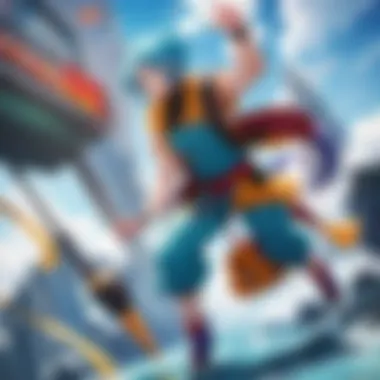 A collage featuring fans engaging with Dragon Ball content, from merchandise to events