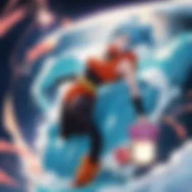 The Essence of the Dragon Ball Universe A scenic view depicting the essence of the Dragon Ball universe