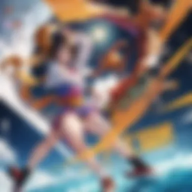 Epic Battles in Dragon Ball GT A fan art depicting epic battles from Dragon Ball GT