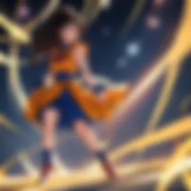 Cosmic Logo of Dragon Ball GT An artistic interpretation of the Dragon Ball GT logo with a cosmic background