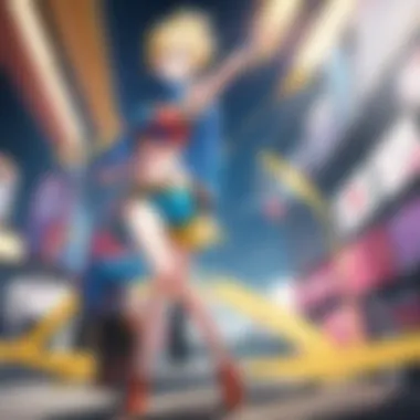Epic Battles in Dragon Ball Super Vibrant scene showcasing the epic battles in Dragon Ball Super