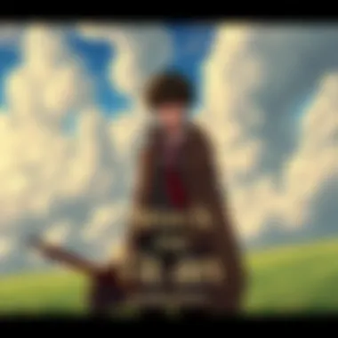 Intricate World-Building A visual representation of the intricate world-building in the Attack on Titan series.