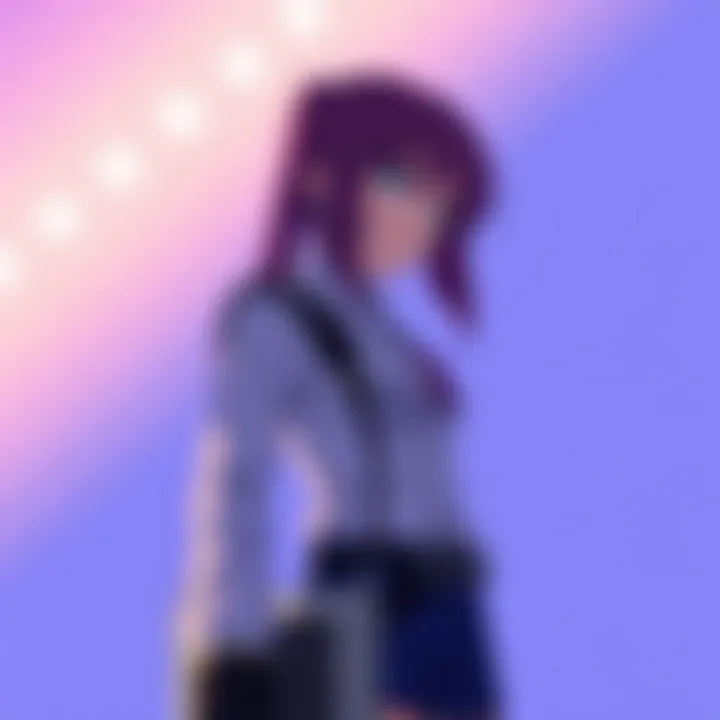 Fan art celebrating the characters of Fate Stay Night